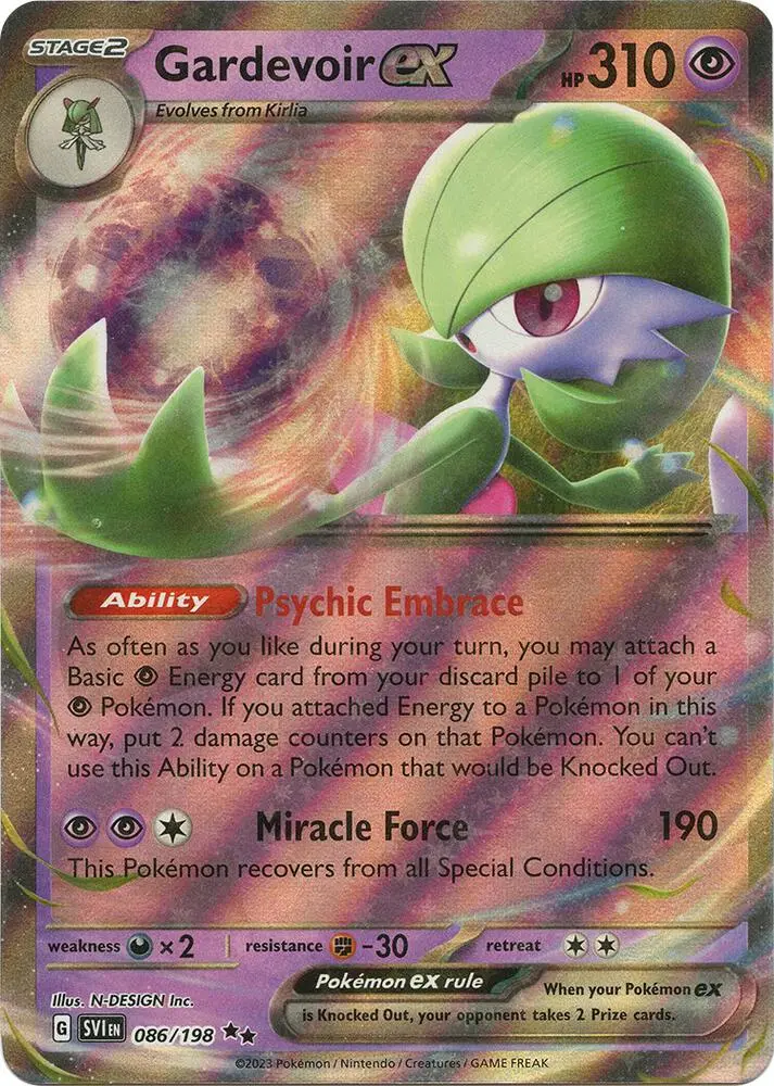 Gardevoir ex, Scarlet & Violet 086/198