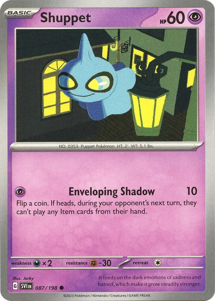 Shuppet, Scarlet & Violet 087/198