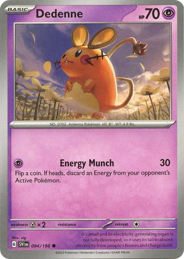 Dedenne, Scarlet & Violet 094/198