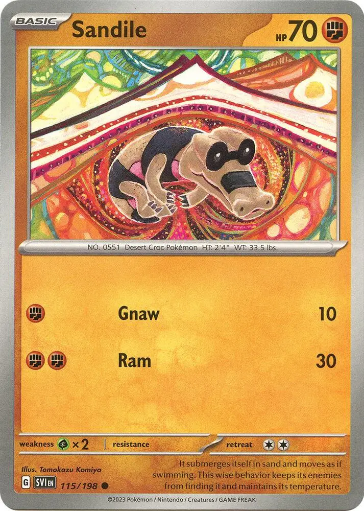 Sandile, Scarlet & Violet 115/198