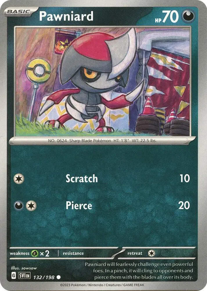 Pawniard, Scarlet & Violet 132/198