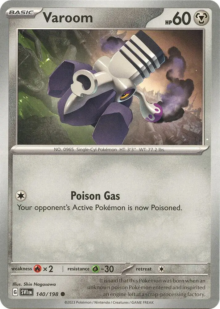 Varoom, Scarlet & Violet 140/198