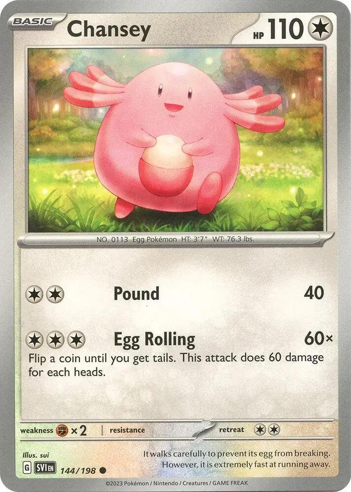 Chansey, Scarlet & Violet 144/198