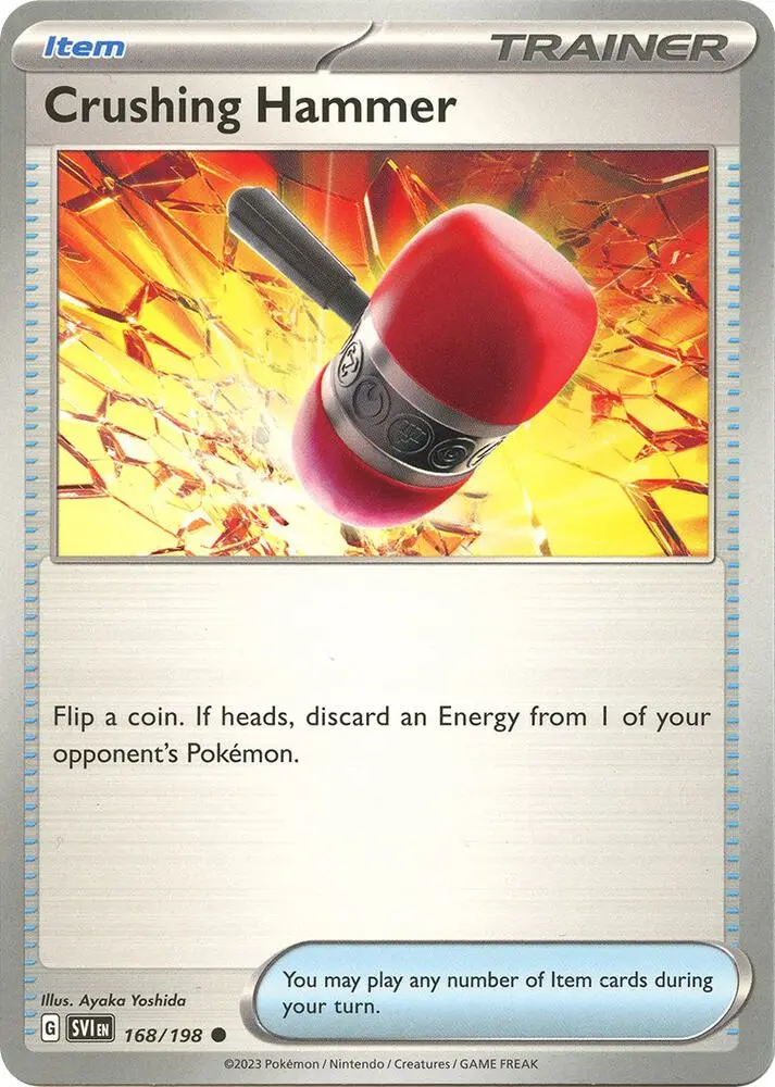 Crushing Hammer, Scarlet & Violet 168/198