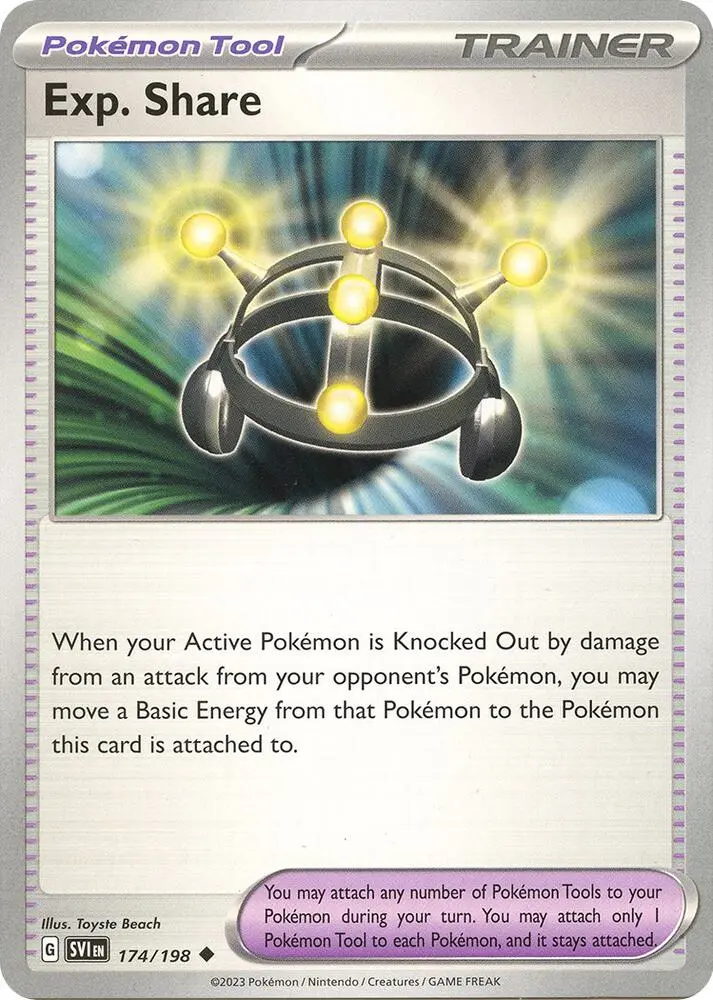 Exp. Share, Scarlet & Violet 174/198