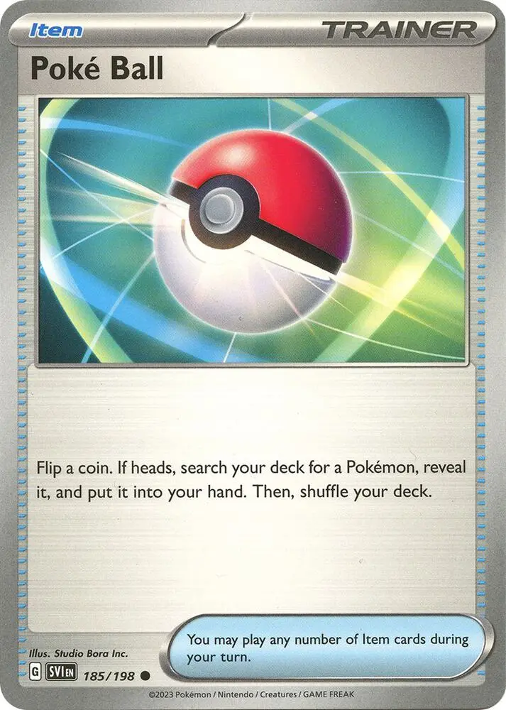Poké Ball, Scarlet & Violet 185/198