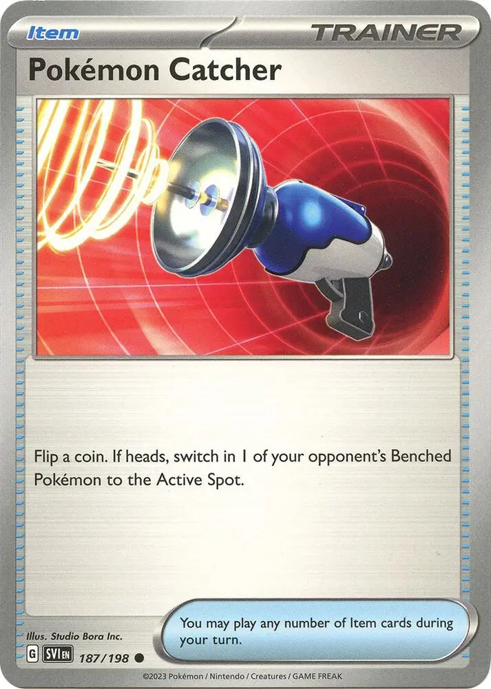 Pokémon Catcher, Scarlet & Violet 187/198