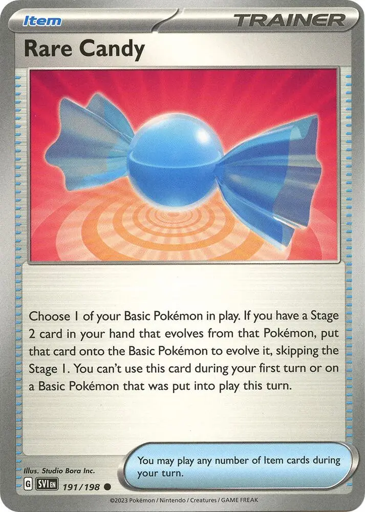 Rare Candy, Scarlet & Violet 191/198