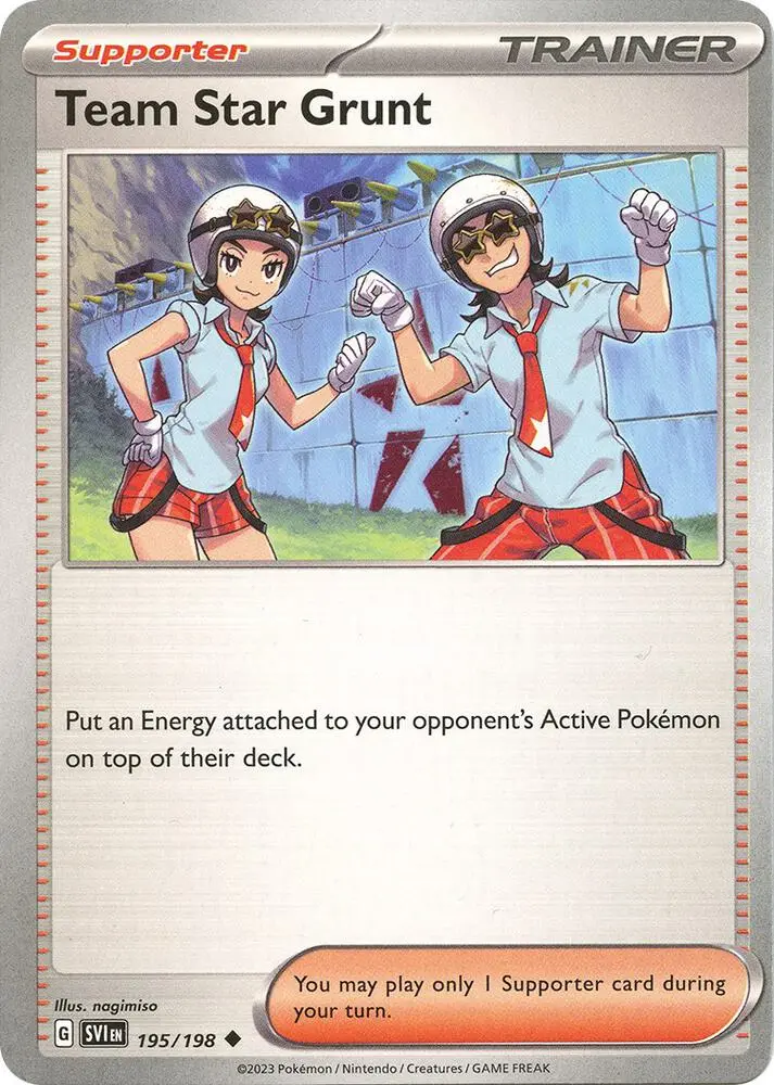 Team Star Grunt, Scarlet & Violet 195/198
