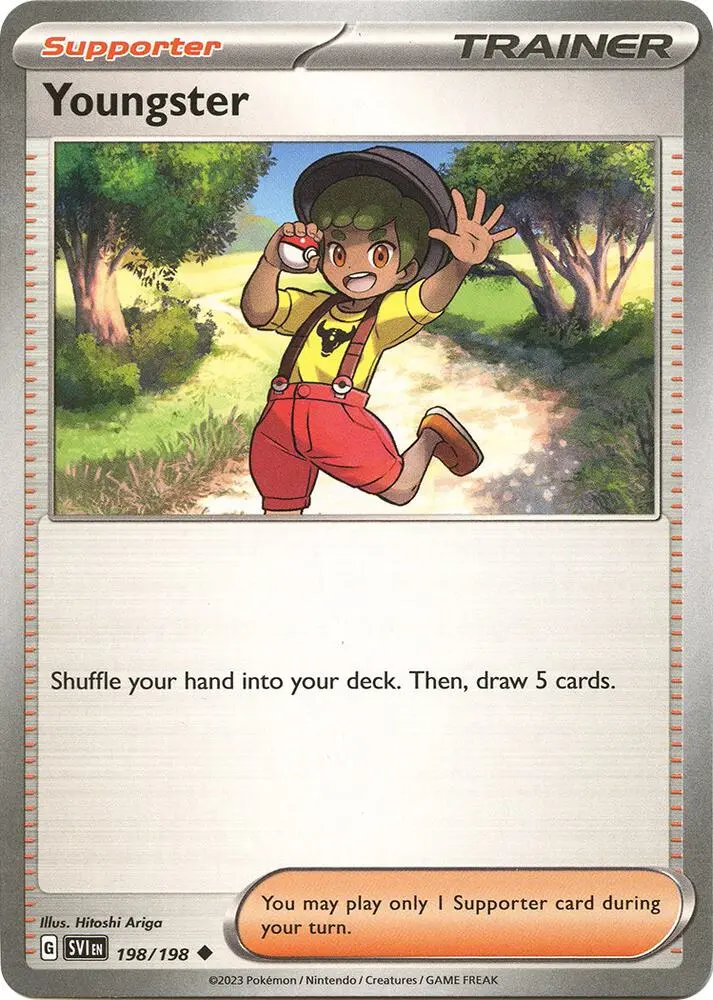Youngster, Scarlet & Violet 198/198