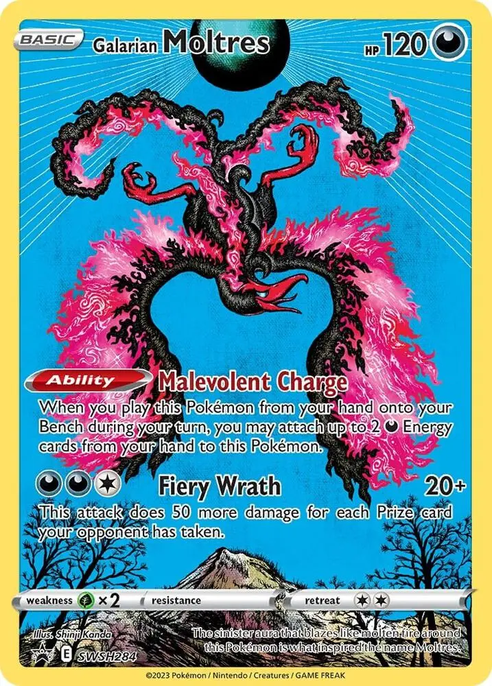 Galarian Moltres, SWSH Black Star Promos SWSH284/307