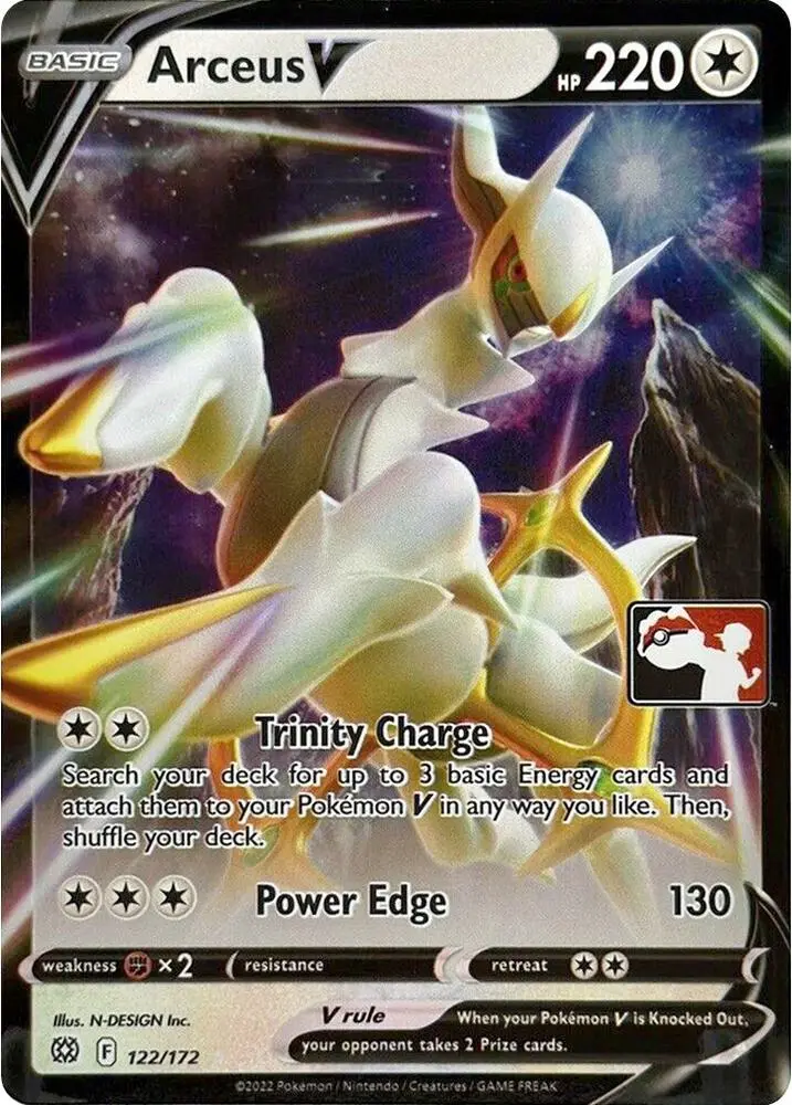 Arceus V, Prize Pack Series Cards 122/172