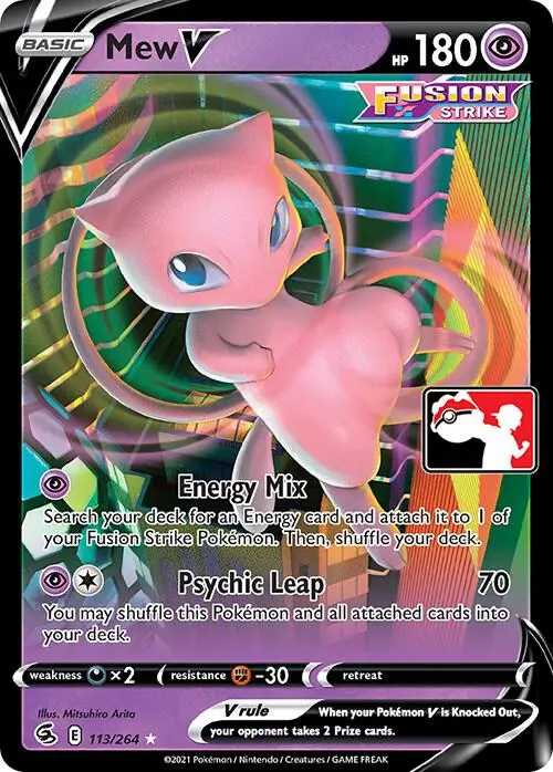 Mew V, Prize Pack Series Cards 113/264