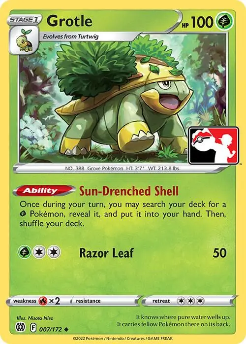 Grotle, Prize Pack Series Cards 007/172
