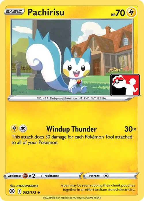 Pachirisu, Prize Pack Series Cards 052/172