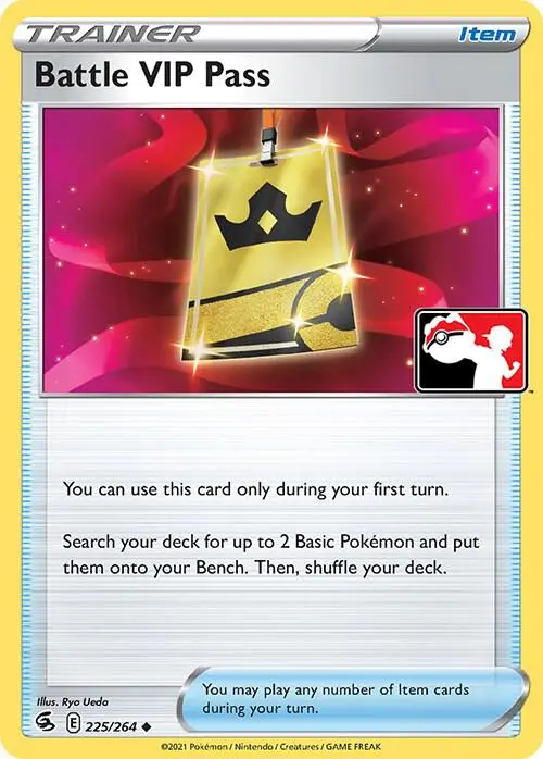Battle VIP Pass, Prize Pack Series Cards 225/264