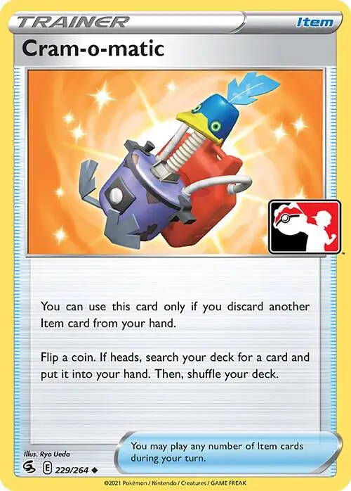 Cram-o-matic, Prize Pack Series Cards 229/264