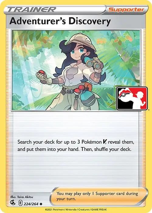 Adventurer's Discovery, Prize Pack Series Cards 224/264
