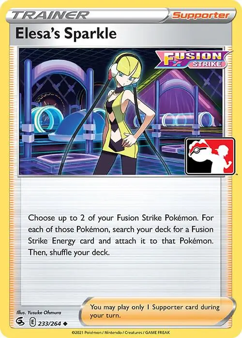 Elesa's Sparkle, Prize Pack Series Cards 233/264