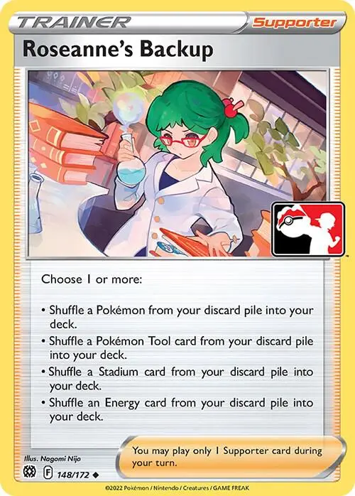 Roseanne's Backup, Prize Pack Series Cards 148/172