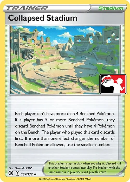 Collapsed Stadium, Prize Pack Series Cards 137/172