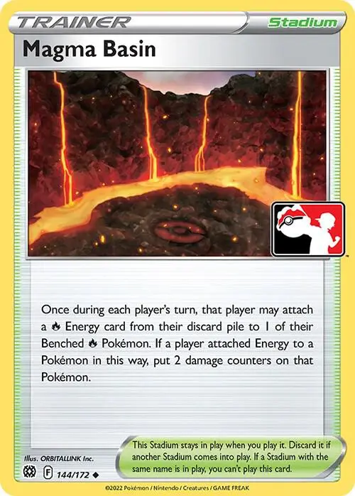 Magma Basin, Prize Pack Series Cards 144/172
