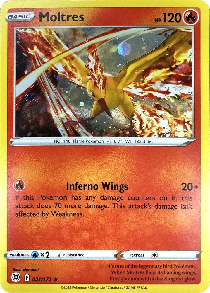 Moltres, Miscellaneous Cards & Products 019/181
