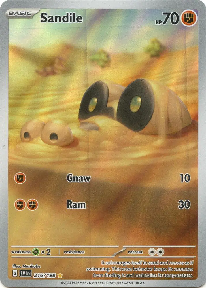 Sandile, Scarlet & Violet 216/198