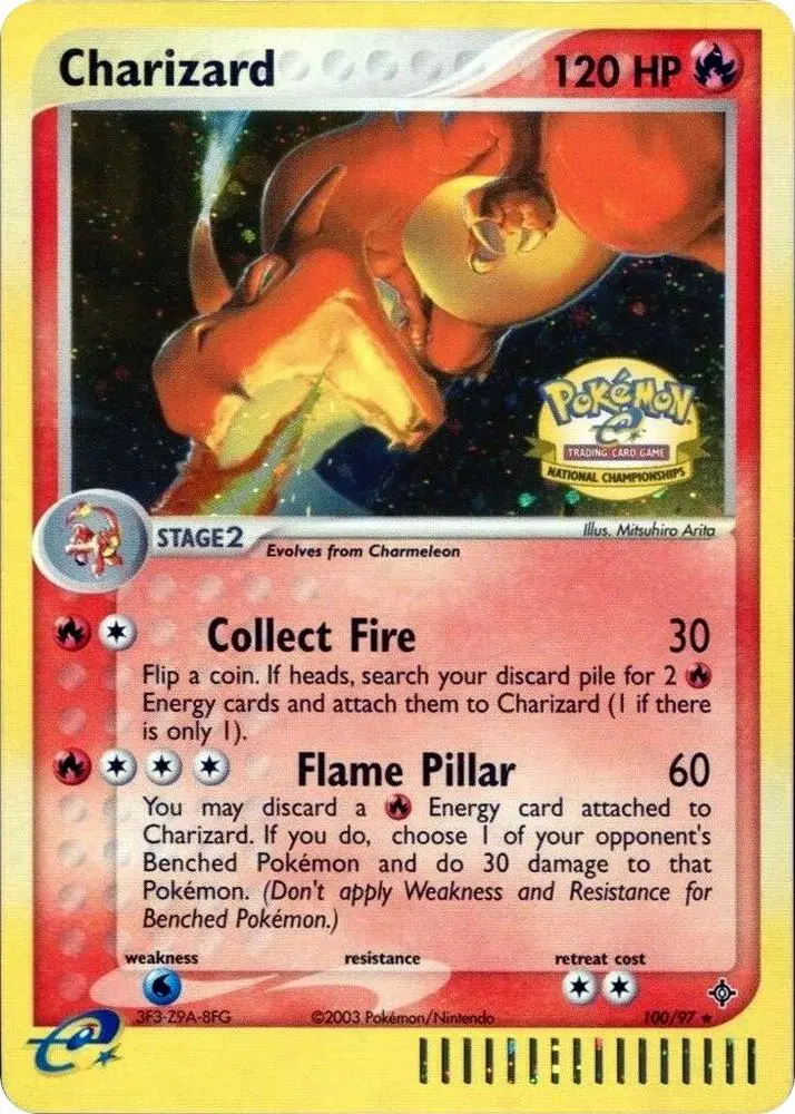 Charizard, League & Championship Cards 100/097