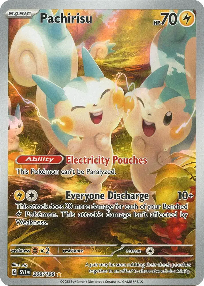 Pachirisu, Scarlet & Violet 208/198