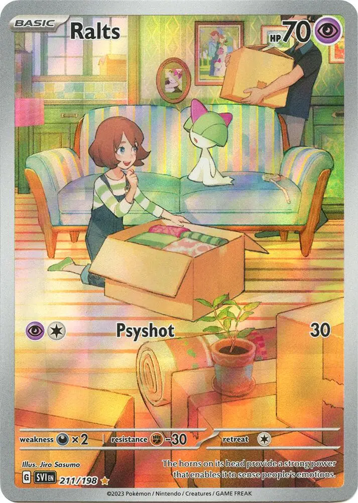 Ralts, Scarlet & Violet 211/198