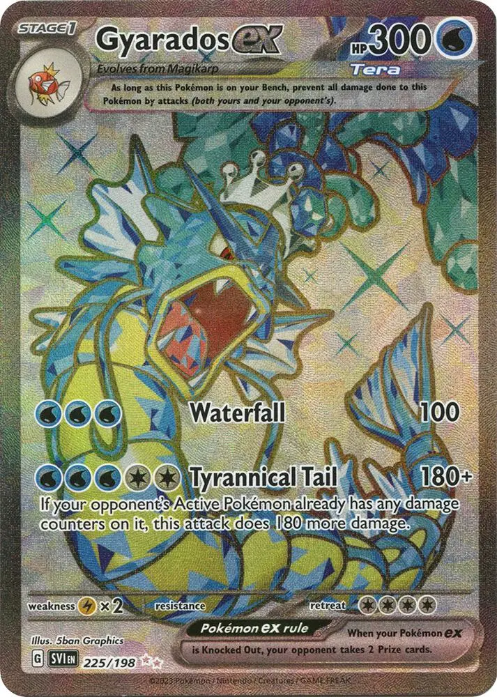 Gyarados ex, Scarlet & Violet 225/198