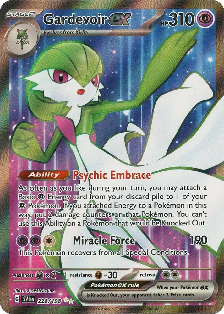 Gardevoir ex, Scarlet & Violet 228/198