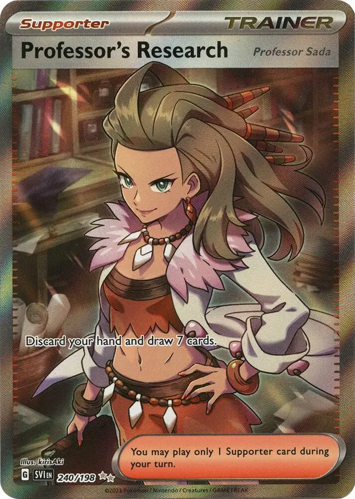 Professor's Research, Scarlet & Violet 240/198