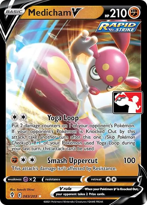 Medicham V, Prize Pack Series Cards 083/203