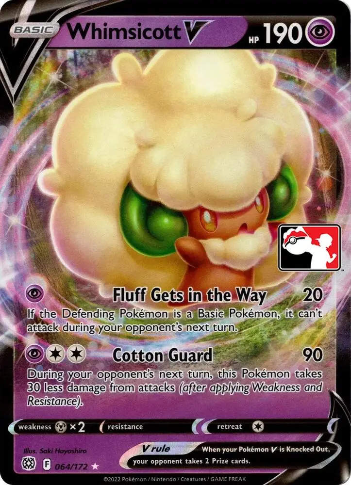 Whimsicott V, Prize Pack Series Cards 064/172
