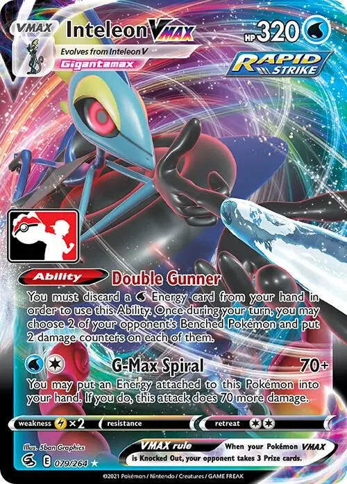 Inteleon VMAX, Prize Pack Series Cards 079/264