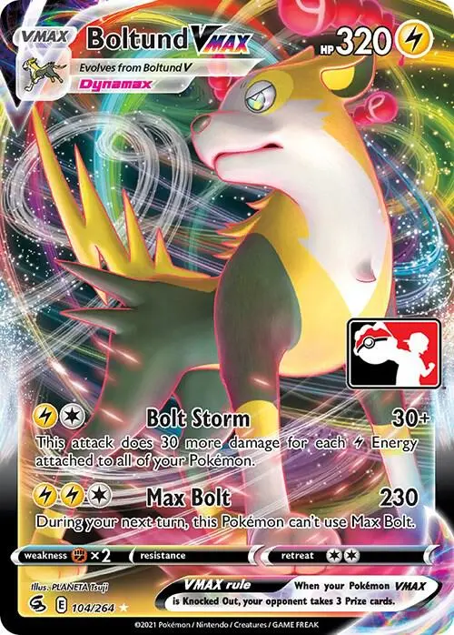 Boltund VMAX, Prize Pack Series Cards 104/264
