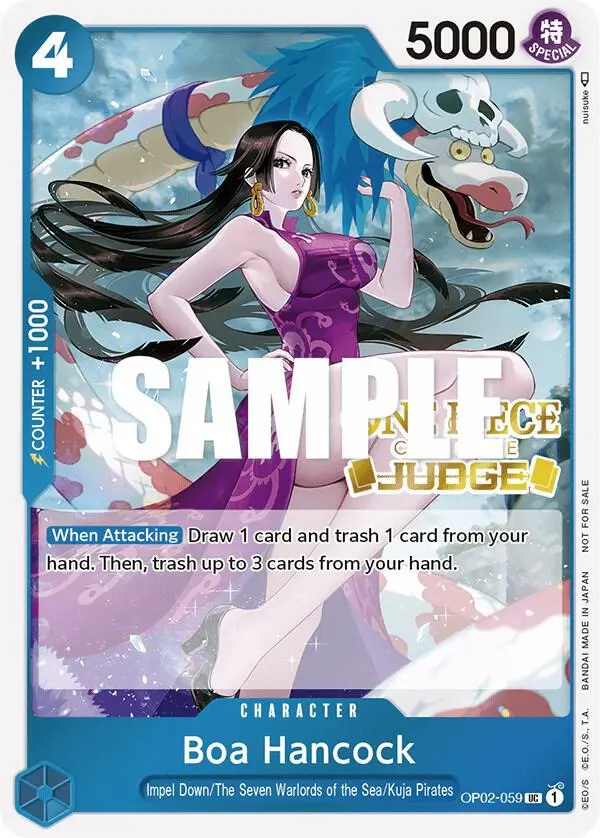 Boa Hancock (Judge), One Piece Promotion Cards OP02-059