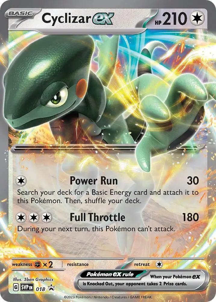 Cyclizar ex, SVP Black Star Promos 018/225