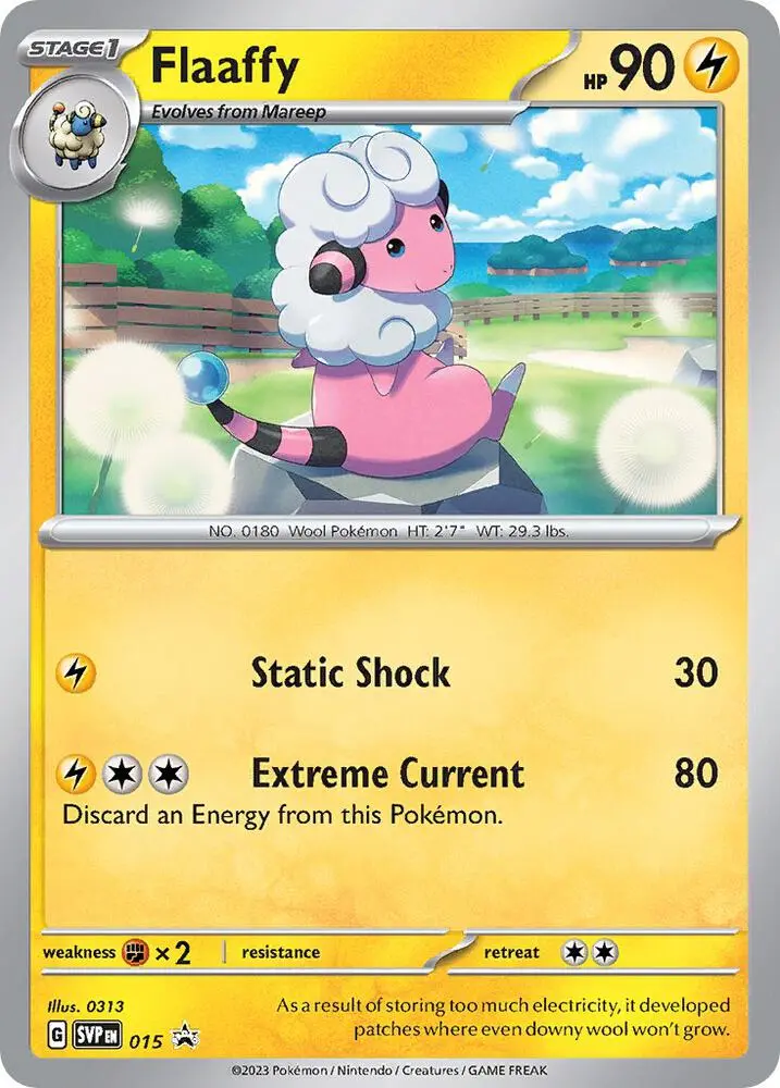 Flaaffy, SVP Black Star Promos 015/225