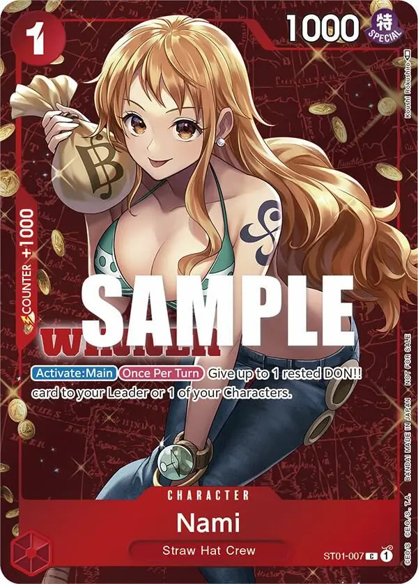 Nami (Tournament Pack Vol. 3 Winner), One Piece Promotion Cards ST01-007