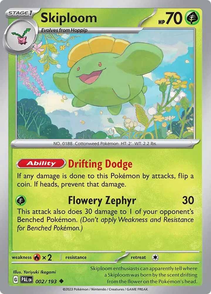 Skiploom, Paldea Evolved 002/193