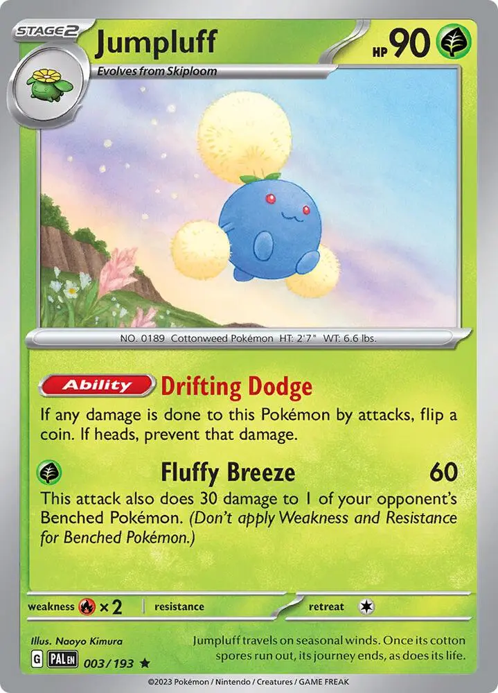 Jumpluff, Paldea Evolved 003/193
