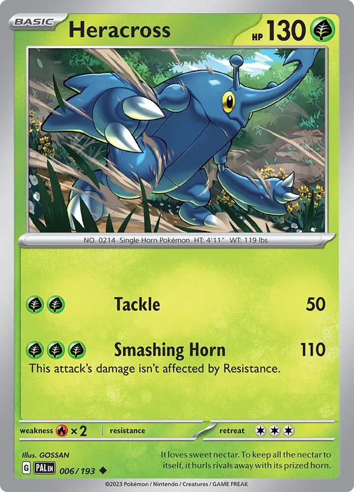 Heracross, Paldea Evolved 006/193