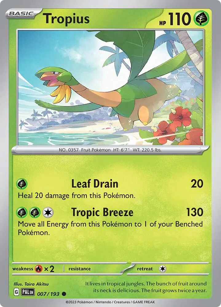 Tropius, Paldea Evolved 007/193
