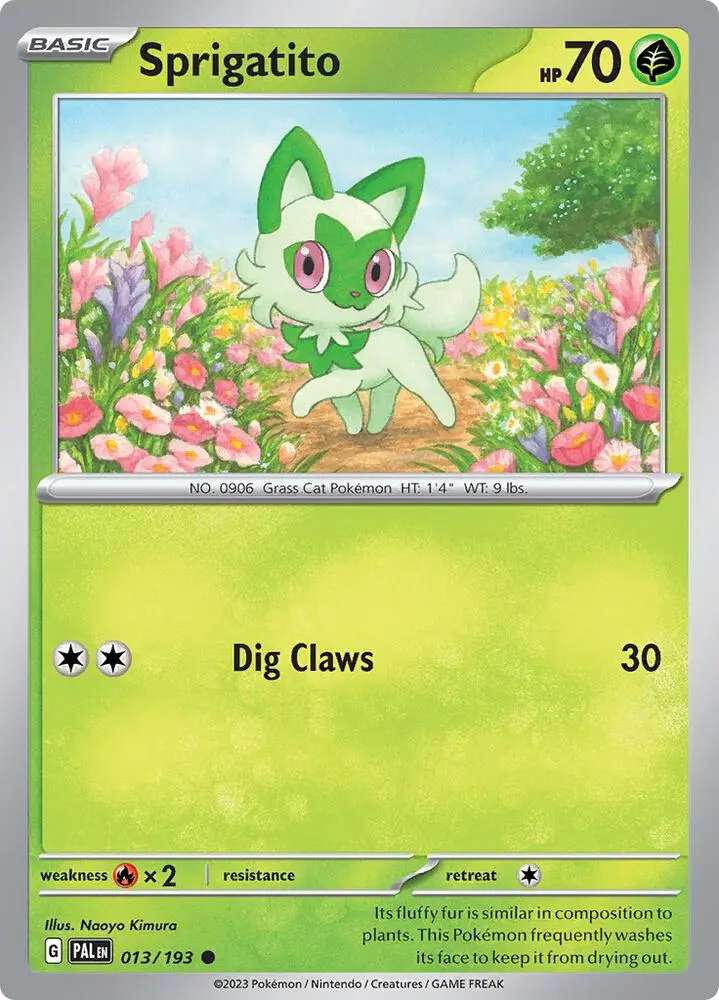 Sprigatito, Paldea Evolved 013/193