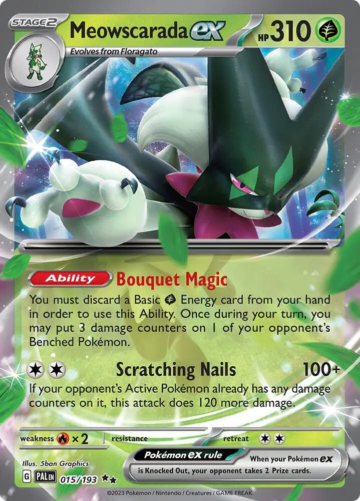 Meowscarada ex, Paldea Evolved 015/193