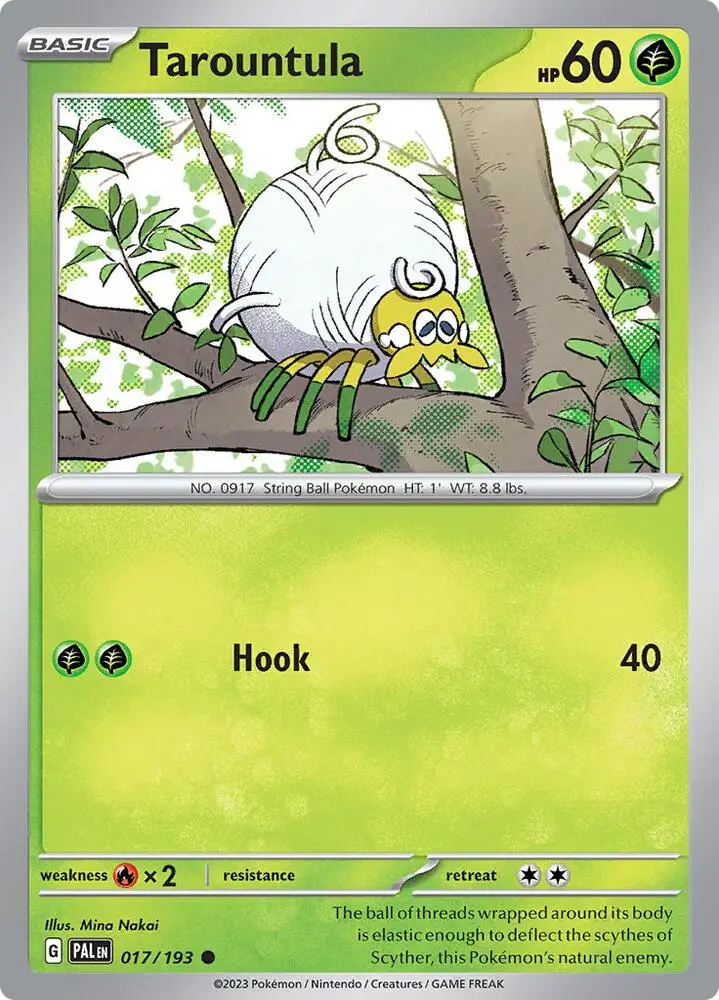Tarountula, Paldea Evolved 017/193
