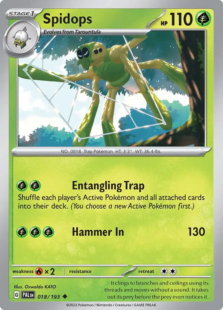 Spidops, Paldea Evolved 018/193